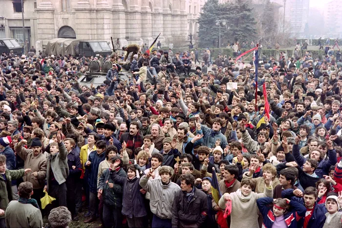 Decembrie 1989, București Foto: Profimedia 