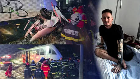 Miracolul din Chiajna. Povestea tânărului care a supraviețuit după ce a fost călcat de tren. „Era sfărâmat cu totul”