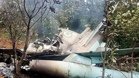 Tragedie aviatică în Nigeria. Un avion militar, cu 32 de persoane la bord, s-a prăbușit în statul Ondo. Niciun pasager nu a supraviețuit impactului