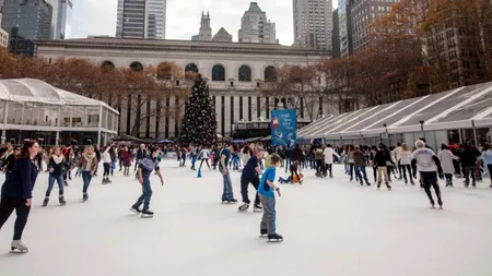 Carantina în Cernavodă: Liber la distracție pe patinoar! Imagini VIDEO demențiale cu petrecerea de 1 Decembrie