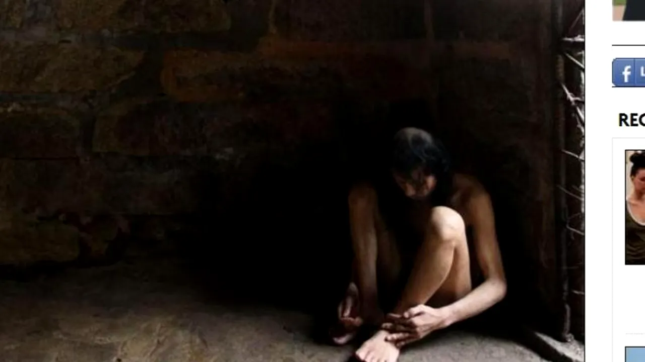 Tratament inuman. Un chinez stă închis de 30 de ani într-o celulă construită în curtea casei de părinții săi