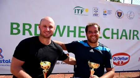 Israelianul Adam Berdichevsky a câștigat prima ediție a BRD Bucharest Wheelchair Tennis Open