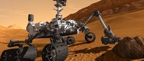 Roverul Curiosity a colectat probe de praf de rocă de pe Marte