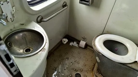 Experiența neplăcută a unui turist german, care a luat trenul de la București spre Budapesta: 