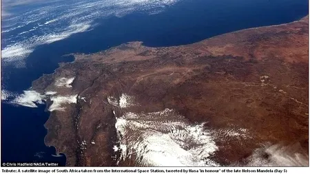 Cum arată Pământul văzut de de 15.000 de metri înălțime. GALERIE FOTO