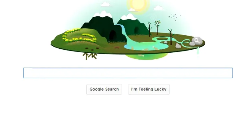 ZIUA PĂMÂNTULUI 2013, sărbătorită astăzi de Google printr-un Doodle. ZIUA PĂMÂNTULUI: cum a apărut și unde se sărbătorește. Descoperă minunile naturii din logo-ul Google. VIDEO