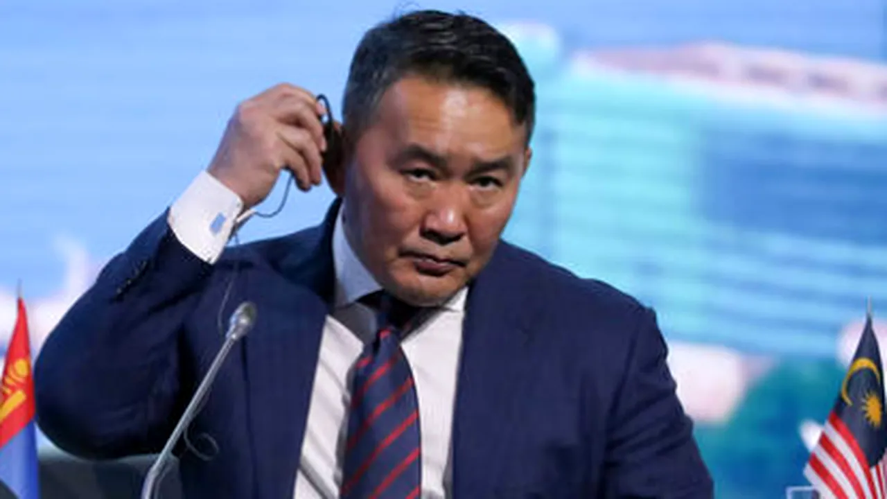 Preşedintele Mongoliei şi întreaga lui delegaţie au intrat în carantină după o vizită în China