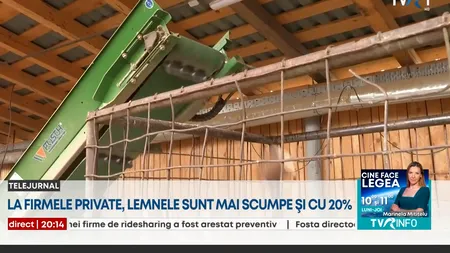 Vești bune pentru românii care se încălzesc cu lemne. Prețurile sunt mai mici ca anul trecut