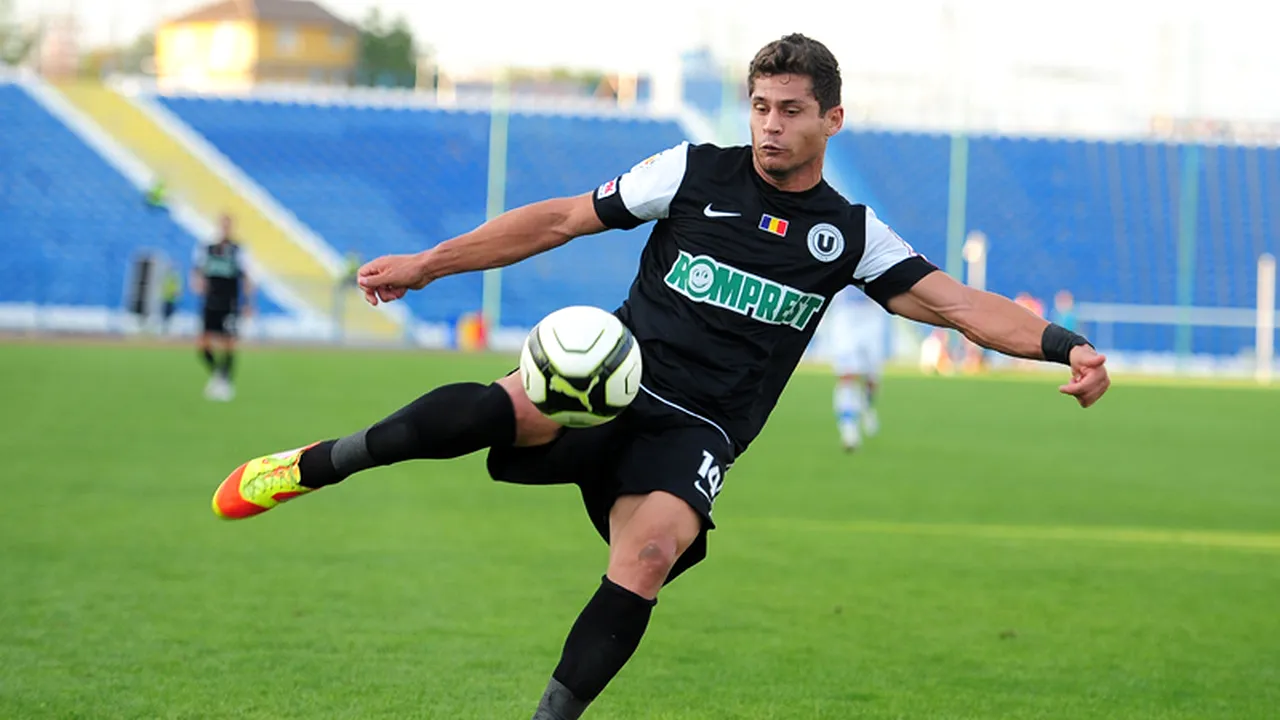 Universitatea Cluj - FC Brașov, scor 1-1, în etapa a VI-a a Ligii I