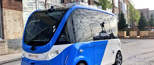 Testele cu un autobuz autonom au fost oprite într-o capitală europeană după ce vehiculul a lovit un pieton 