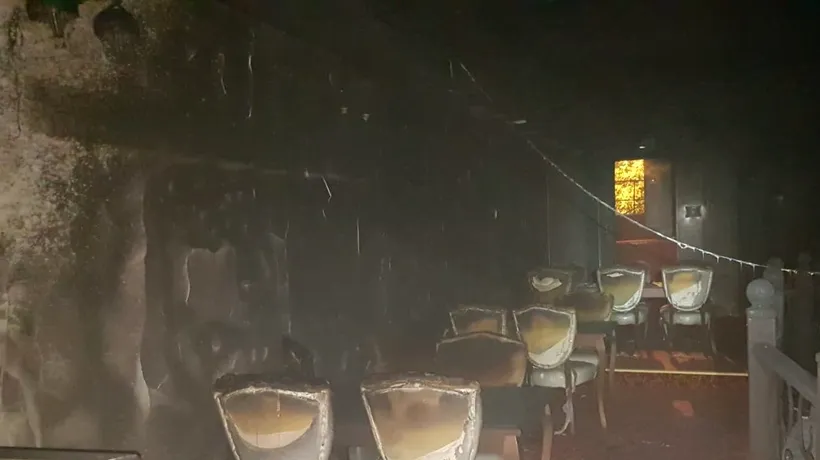 Incendiu puternic la un restaurant din complexul studențesc din Timișoara
