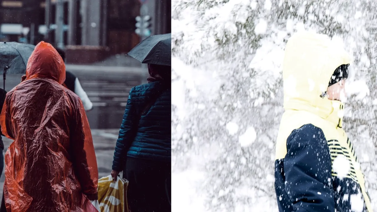 Ce șanse sunt ca ploaia din Capitală să se transforme în prima ninsoare