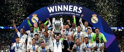 <span style='background-color: #00c3ea; color: #fff; ' class='highlight text-uppercase'>SPORT</span> Real Madrid, la BORNA 15! Victorie istorică pentru italianul Carlo Ancelotti în Liga Campionilor