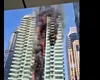 Incendiu uriaș în Dubai, într-un zgârie nori cu 67 de etaje și peste 3.800 de locatari. „Am avut noroc că am ieșit la timp”