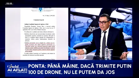 Victor Ponta ironizează decizia de a doborî DRONE iraniene cu F-16: „E ca și cum ai trimite BMW-urile poliției după un biciclist”
