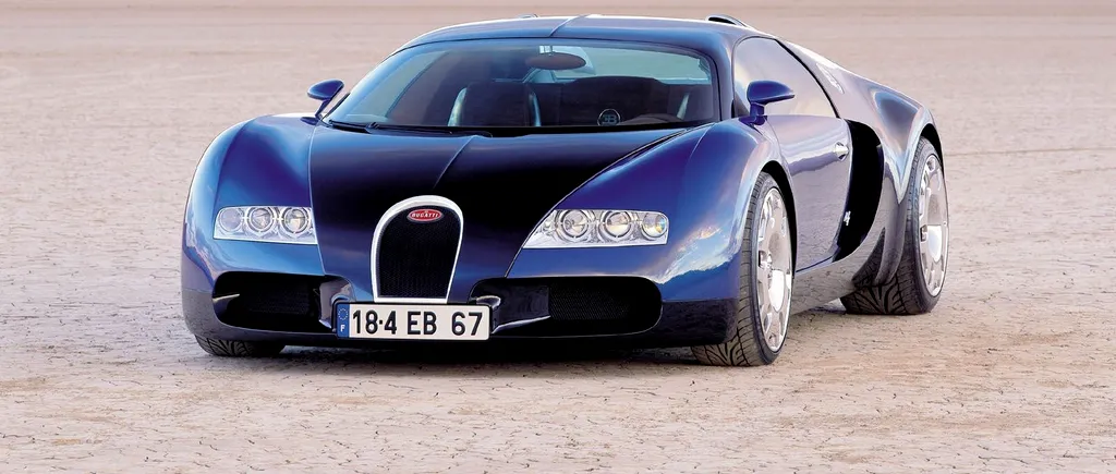 Bugatti de 1,6 milioane de euro scos la vânzare de către o firmă românească - VIDEO