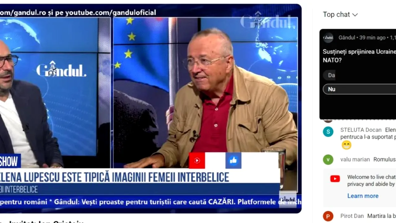 Poll Marius Tucă Show. Susțineți sprijinirea Ucrainei în procesul de aderare la NATO?