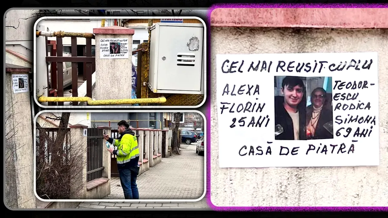 Cuplu INEDIT în Iași. El 25 de ani, ea 69. „Găina bătrână face ciorba bună”