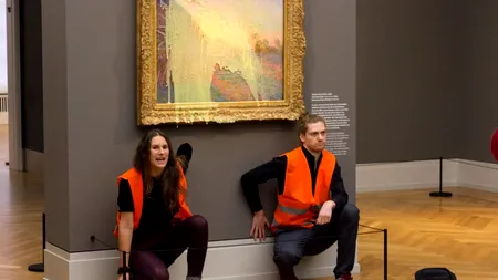 Un tablou de Monet în valoare de 110 milioane de dolari, ținta activiștilor de mediu din Germania