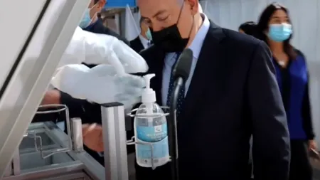 Centru de testare rapidă pe cel mai mare aeroport din Israel. Prim-ministrul: „Ne poate ajuta să revenim mai rapid, mai bine și mai eficient la călătoriile aeriene normale”