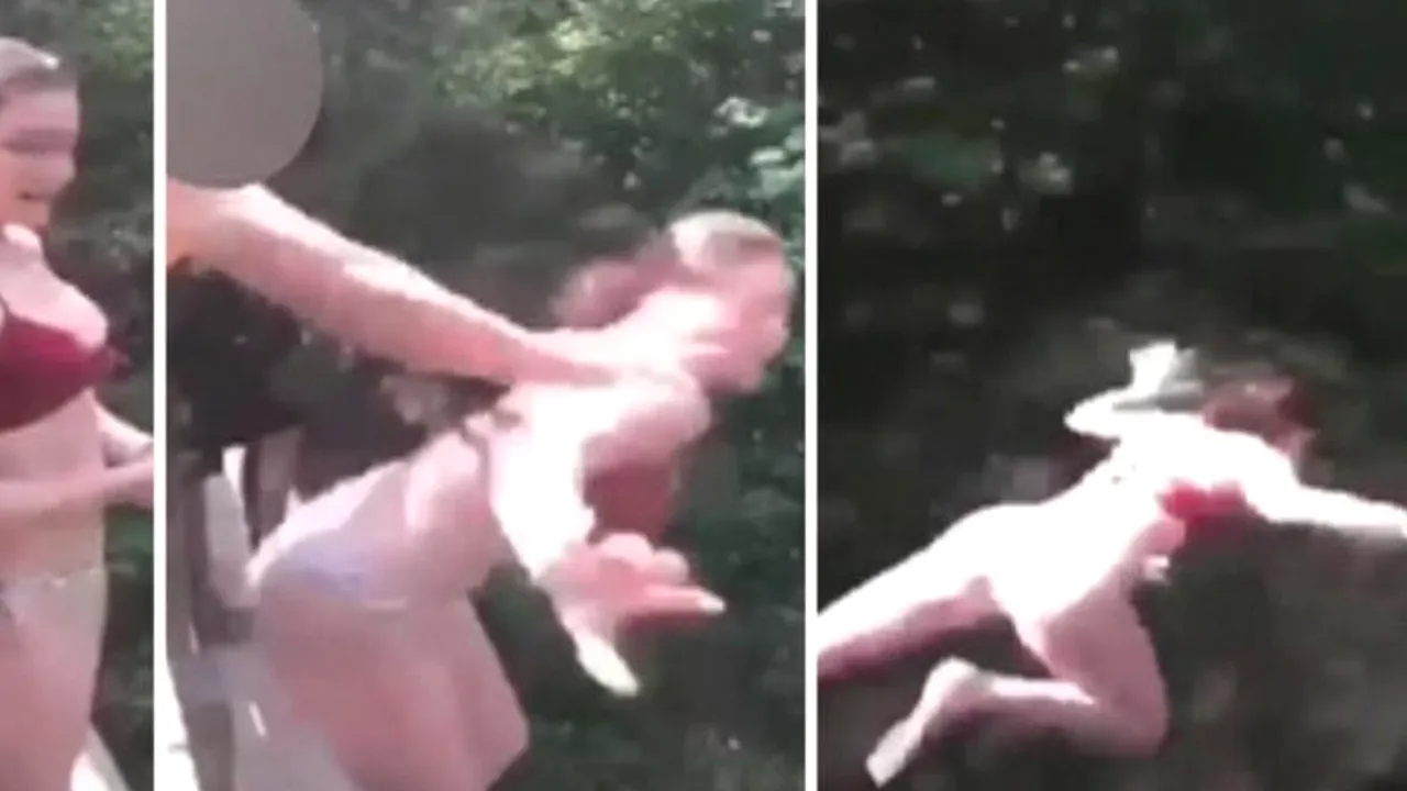 Pedeapsă cu închisoare pentru tânăra care și-a împins prietena de pe un pod de 60 de metri: „Să stea după gratii, cât a stat și fiica mea în spital