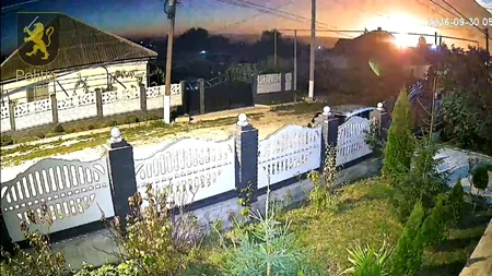 O dronă a survolat un oraș din Republica Moldova, apoi s-a prăbușit și a explodat. Armata, trimisă la fața locului