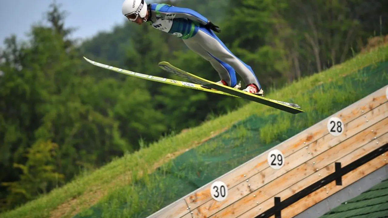 Trambulinele pentru sărituri cu schiurile de la Râșnov, în topul celor mai frumoase din lume