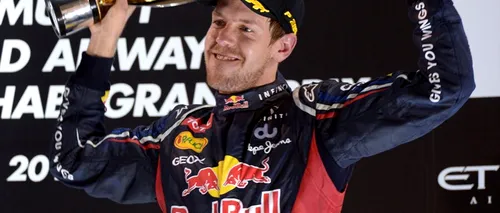 Sebastian Vettel, campion mondial în Formula 1 pentru a treia oară consecutiv