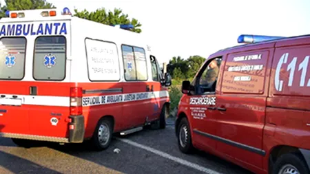Accident grav pe DN 1. Patru persoane au fost rănite, după ce două autoturisme s-au ciocnit