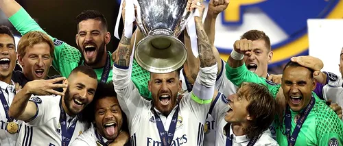Fabulos: Real Madrid - Juventus scor 4-1 Spaniolii câștigă, pentru a 12-a oară, trofeul Ligii Campionilor. Ce record au mai stabilit madrilenii