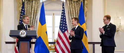 Suedia a devenit membră NATO /Premierul Ulf Kristersson: Este o ”victorie a libertății”