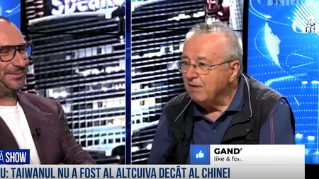 VIDEO | Ion Cristoiu: „Taiwanul nu a fost al altcuiva decât al Chinei”