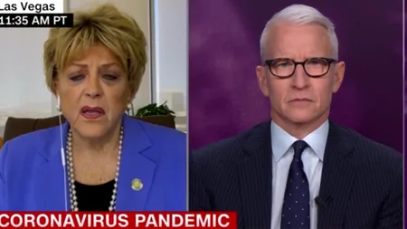 CONFLICT ÎN DIRECT. Primărița din Las Vegas vrea să deschidă cazinourile și stadioanele din oraș: „Aici nu e China, ci Nevada”