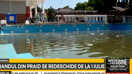 Ștrandul din Praid se redeschide de la 1 iulie 2025. Se fac lucrări de amenajare pentru redeschiderea zonei de agrement