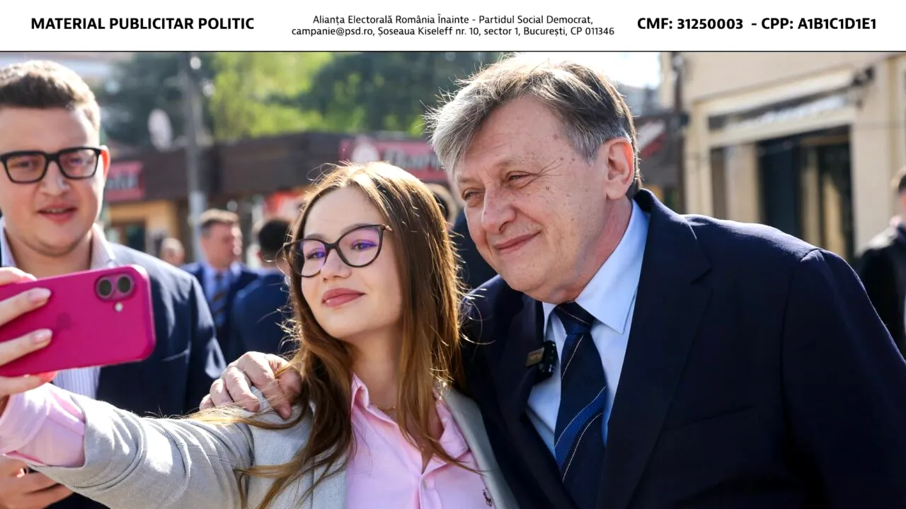 Crin Antonescu, la Reșița: „Vreau pentru România un destin în istorie, un DESTIN în lume”