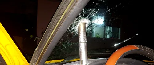 Parchetul militar vrea să afle ce este obiectul căzut din cer care a distrus parbrizul unei mașini din Craiova