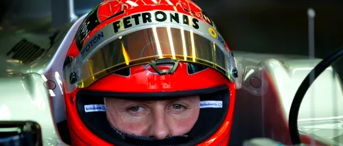 Mesaj de susținere pentru Michael Schumacher, pe monoposturile Mercedes