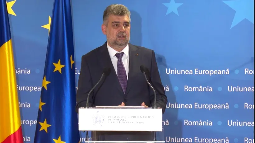 Marcel Ciolacu: Aș vrea să mulțumesc tuturor liderilor europeni pentru susținerea necondiționată pentru aderarea României la Spațiul Schengen