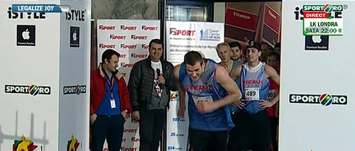 Cinci sute de persoane au participat la primul concurs de up-running organizat în România de ProSport