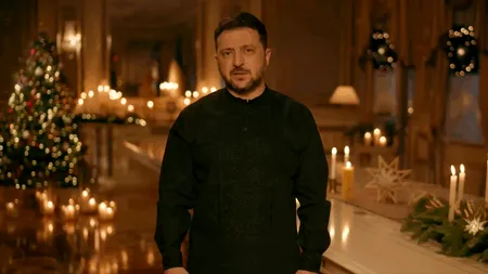 Volodimir Zelenski, în mesajul de Crăciun către ucraineni: ne dorim pacea și ca Putin „să moară”