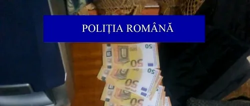Un român de 24 de ani a cumpărat bunuri cu bani falși