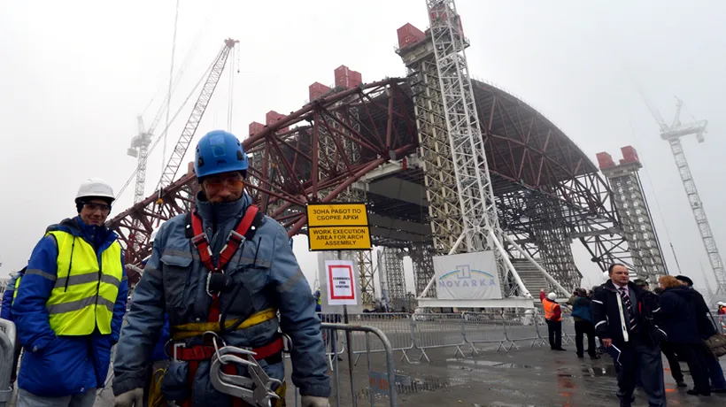 Noul sarcofag al centralei nucleare de la Cernobîl începe să prindă formă. Detaliile uimitoare ale proiectului de 1,5 miliarde de euro