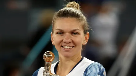Simona Halep, discurs emoționant la ceremonia de premiere la Madrid. Campioana din România, salt important în clasamentul WTA