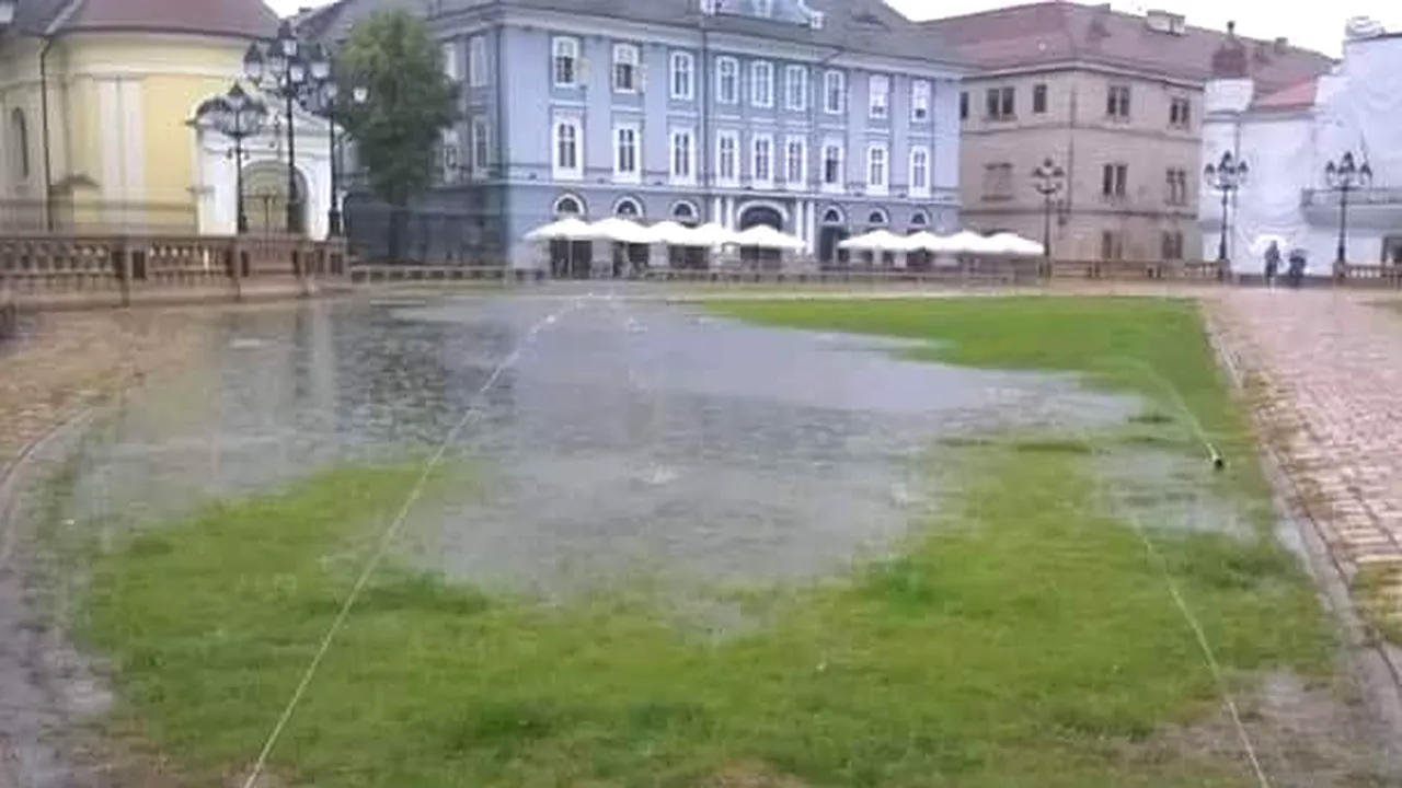Trei spitale din Timișoara, inundate