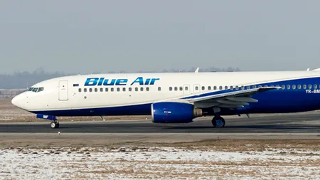 INCIDENT în Otopeni. Un avion a lovit pista la decolare CU COADA