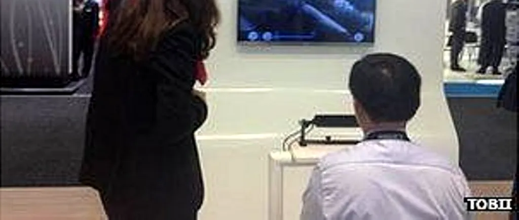 Un televizor controlat din ochi, lansat la un târg de electronice din Berlin