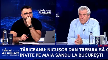 Călin Popescu Tăriceanu: „Ilie Bolojan s-a înhămat la o treabă riscantă”