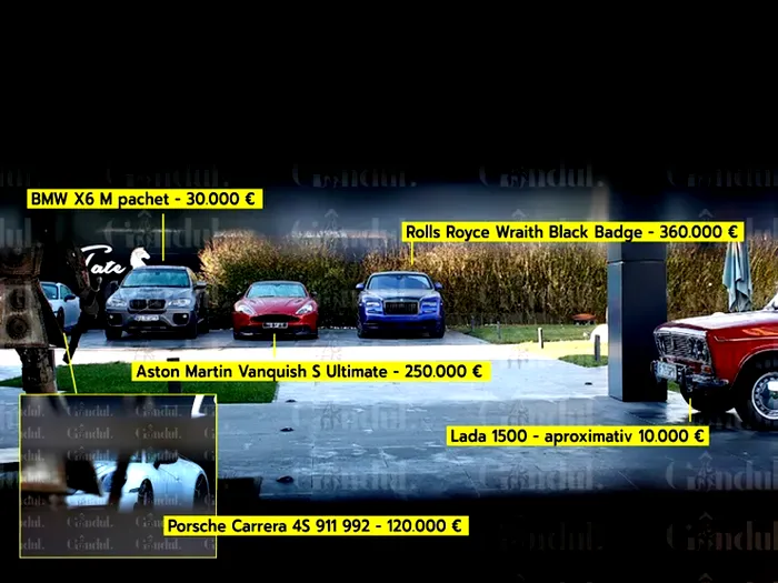 Colecția de mașini a fraților Tate este una spectaculoasă