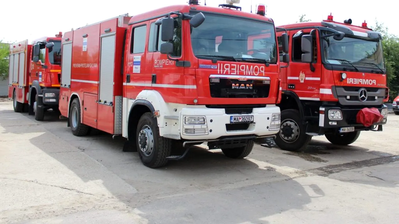 SACRIFICIU. Gest impresionant al unui pompier din Olt. „Nu dau bir cu fugiţii acum, când e mai rău”