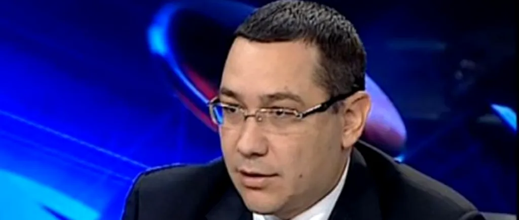 Victor Ponta regretă că nu a fost la plimbarea Antenei 3